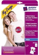 Avery Zweckform Etikettenpapier Avery Zweckform Textilfolie f&uuml;r helle Textilien