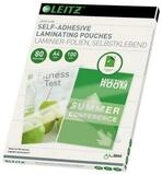 LEITZ Laminierfolie Leitz 100 Laminierfolien gl&auml;nzend f&uuml;r A4 80 micron