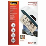 FELLOWES Schutzfolie Fellowes&reg; 53290 Laminierfolie Capture 125mic Peel & Stick A3 -