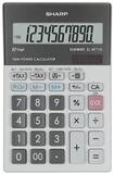 Sharp Taschenrechner EL-M711G, im Glastop-Design, 10-stellig