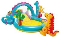 Intex Planschbecken 57135NP Playcenter Dinoland mit Spr&uuml;her und Rutsche