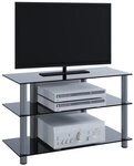 VCM TV-Board TV M&ouml;bel Wohnzimmer Sindas H. 45 x B. 59 x T. 48, Lowboard,