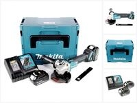 Makita Akku-Winkelschleifer DGA 506 RFJ 18 V 125 mm Brushless + 2x Akku 3,0 Ah +