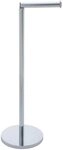 WENKO Toilettenpapierhalter, 2 in 1, mit Ersatzrollenhalter, H&ouml;he: 55 cm