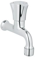 Grohe K&uuml;chenarmatur Costa Wandmontage Auslaufventil Mousseurauslauf kurz Chrom