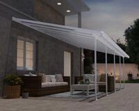 Palram - Canopia Terrassendach Feria Alu Terrassen&uuml;berdachung, BxT: 787x380 cm,