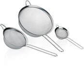 kela K&uuml;chensieb Profi, Edelstahl 18, 10, mit Haken, langer Griff,...