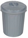 keeeper M&uuml;lleimer Keeeper M&uuml;lltonne mit Deckel 7 Liter silber