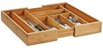 Zeller Present Besteckkasten ZELLER Besteckkasten aus Bambus, ausziehbar, 35-58...
