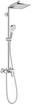 hansgrohe Duschsystem Crometta E Showerpipe, H&ouml;he 119.1 cm, 240 1jet mit