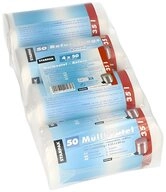 PAPSTAR M&uuml;llbeutel M&uuml;llbeutel, HDPE 35 l 69 cm x 55 cm transparent 14 my 200...