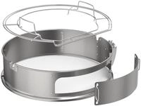 R&Ouml;SLE Grillerweiterung Gourmetring, f&uuml;r Kugelgrills &Oslash;: 60 cm, 25047, Edelstahlring