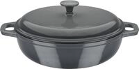 GSW Schmortopf grey, Gusseisen (1-tlg), Induktion