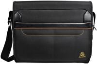 EXACOMPTA Laptoptasche Exactive, Umh&auml;ngetasche f&uuml;r Laptops bis 14 Zoll - Schwarz -