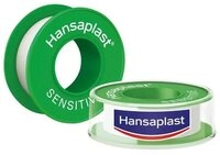 Beiersdorf AG Wundpflaster Hansaplast Fixierpflaster Sensitive, 5 m x 1,25 cm -