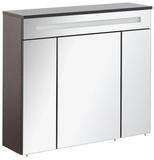 FACKELMANN Badezimmerspiegelschrank Kara LED Spiegelschrank Korpusfarbe:...