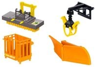 Siku Spielzeug-Baumaschine SIKU FARMER Bressel und Lade Frontlader Anbauger&auml;te,