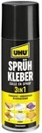 UHU Bastelkleber UHU Spr&uuml;hkleber 3in1 f&uuml;r Fl&auml;chenklebungen 200 ml