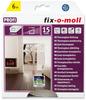 Fix-O-Moll Dichtlippe Thermoplast-Profildichtung 6 m 7 x 9 mm transparent, L: 6...