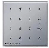 GIRA Elektroauto-Ladestation Gira Code Tastatur alu 260565