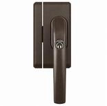ABUS Fenstergriff Fenstergriff-Schloss FO400A B AL0125, Fenstergriff-Schloss mit