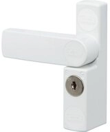 Burg W&auml;chter Panzerriegel Fenstersicherung mit Einzelriegel Winsafe WS 11 W SB 38231