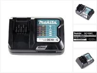 Makita DC 10 WC 10,8 V Ladeger&auml;t f&uuml;r Li-Ion Akkus (197334-1) Schnelllade-Ger&auml;t