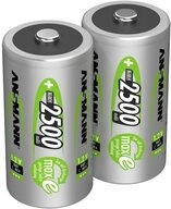 ANSMANN AG Ansmann maxE HR14 Baby (C)-Akku NiMH 2500 mAh 1.2 V 2 St. Akku 2500...