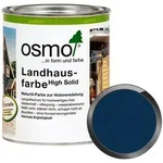 osmo Wetterschutzfarbe Landhausfarbe High Solid 0,75 LTR blau