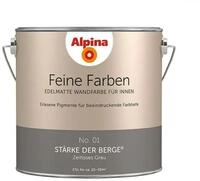 *Alpina* Wand- und Deckenfarbe Feine Farben 2,5 Liter No. 01 St&auml;rke der Berge