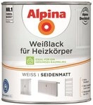 Alpina Wei&szlig;lack ALPINA Wei&szlig;lack f&uuml;r Heizk&ouml;rper, seidenmatt, 750ml