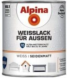 PROFI Wei&szlig;lack Wei&szlig;lack f&uuml;r Au&szlig;en Seidenmatt