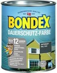 Bondex Holzschutzlasur Bondex Dauerschutz-Holzfarbe 750 ml schiefer