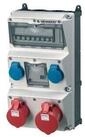 Mennekes Steckdose Mennekes Steckdosen-Kombination AMAXX 930013