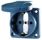 Mennekes LED Baustrahler Mennekes Schuko-Anbau-Steckdose 16A,2p+E,230V,bl 11031