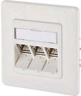 Metz Connect C6Amodul 3 Port 270&deg;M UP 130B12D31002-E Netzwerk-Adapter,...