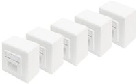Digitus CAT 6 Modulare Anschlussdose (5er Pack DN-9006/B5-N Netzwerk-Adapter,