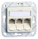 Metz Connect BTR NETCOM Anschlussdose C6Amodul Upk 3Port 270 Upk,rws TN...