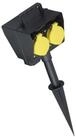 Bachmann Bachmann Gartensteckdose 2,00m sw 394.180 Mehrfachsteckdose