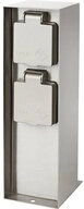 Philips Gartensteckdose Philips LED 171084716 Gartensteckdose 2fach Edelstahl,