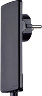 Evoline EVOline 1510.0000.0100 Schutzkontakt-Flachstecker Kunststoff mit Ausst