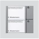 Siedle Siedle&S&ouml;hne Bus-Tasten-Modul si/met BTM 650-02 SM Wandtaster