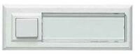 GROTHE Schalter Grothe Klingeltaster AP 1fach 32x90x18mm,ws,bel. ETA 2132A