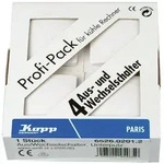 Kopp Schalter, Profi-Pack &aacute; 4 Universal- Aus u. Wechsel Unterputz UP Paris...