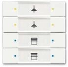 Busch-Jaeger Feuchtigkeitsmesser Busch-Jaeger Tastsensor 4/8fach Multifunktion