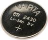 VARTA Varta CR2430 Lithium Batterie IEC CR2430 Batterie, (3,0 V)