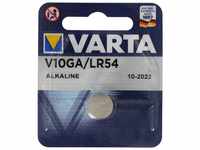 VARTA Varta V10GA, LR54, 189, 89, LR1130 Knopfzelle Knopfzelle, (1,5 V)