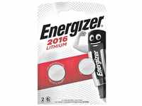 Energizer Spezial Lithium Knopfzelle, (3 V, 2 St), CR2016, 3 V, Lithium, lange