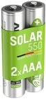 ANSMANN AG Akku AAA Micro 550 mAh 1,2V NiMH, 2 St&uuml;ck - wiederaufladbar mit...