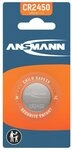 ANSMANN AG Lithium Knopfzelle CR2450 mit 3V (1 St&uuml;ck), zuverl&auml;ssig & langlebig